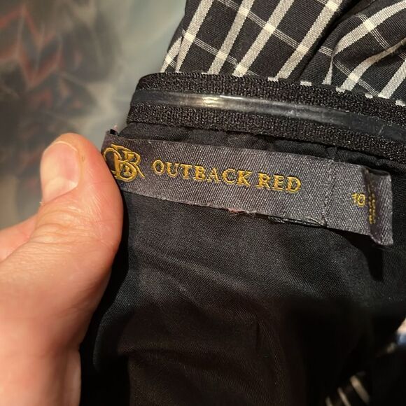 Outback Red strapless knee length dress size 10 - Picture 13 of 15